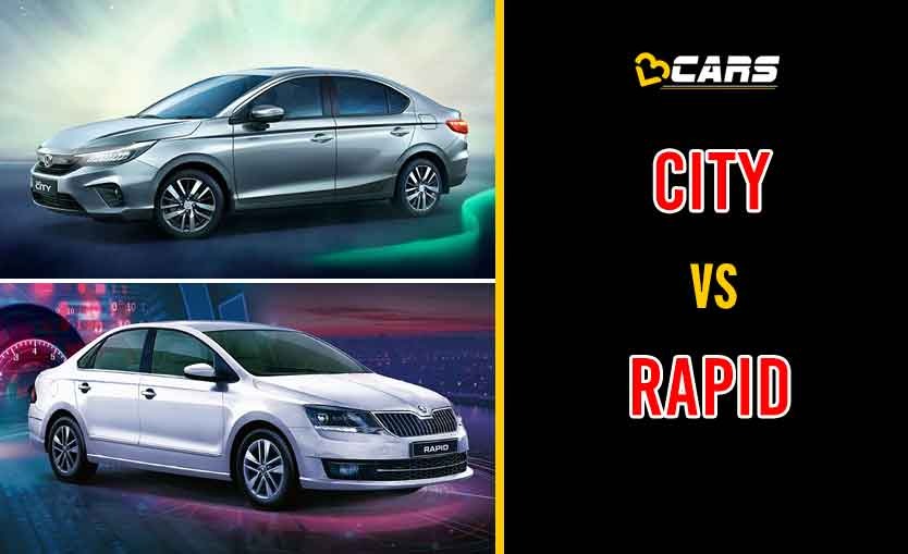 Honda City vs Skoda Rapid