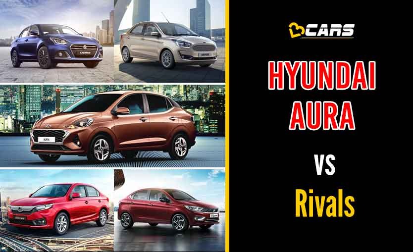 Hyundai Aura vs Rivals