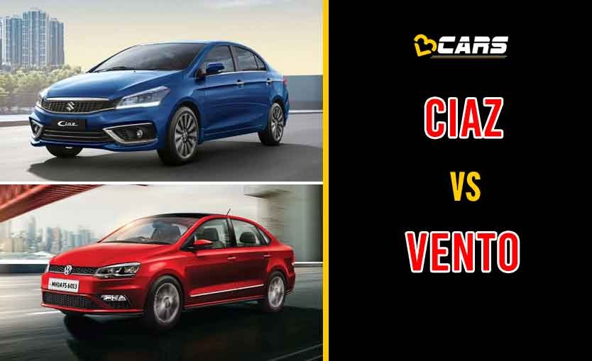 2020 Maruti Suzuki Ciaz vs Volkswagen Vento