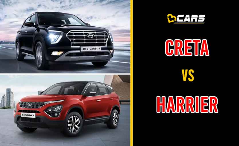 2020 Hyundai Creta vs Tata Harrier
