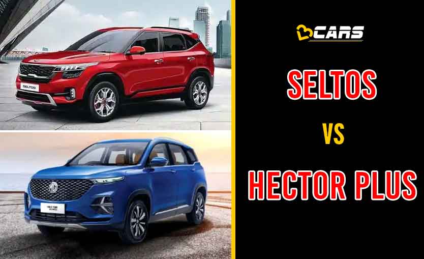 2020 Kia Seltos vs MG Hector Plus