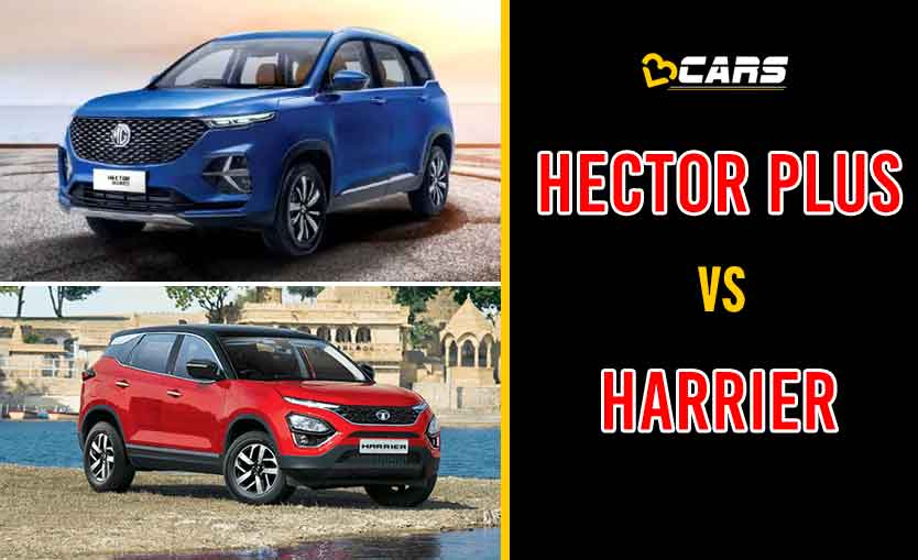 2020 MG Hector Plus vs Tata Harrier