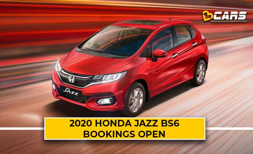Honda Jazz 2020 BS6 Launched In India Prices, Specs, Variants & Top