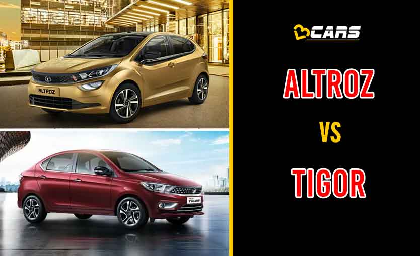 2020 Tata Altroz vs Tata Tigor
