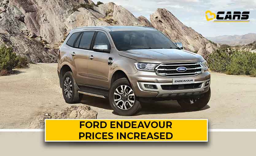 Ford Endeavour Prices Increased In August 2020