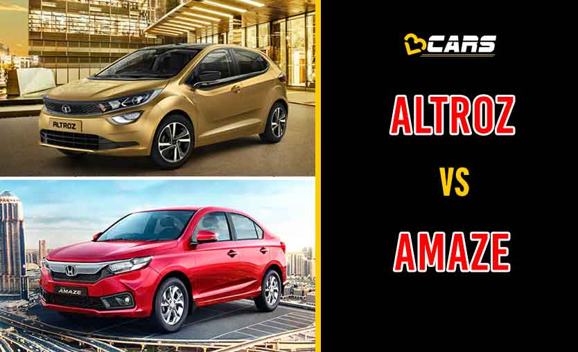 2020 Tata Altroz vs Honda Amaze