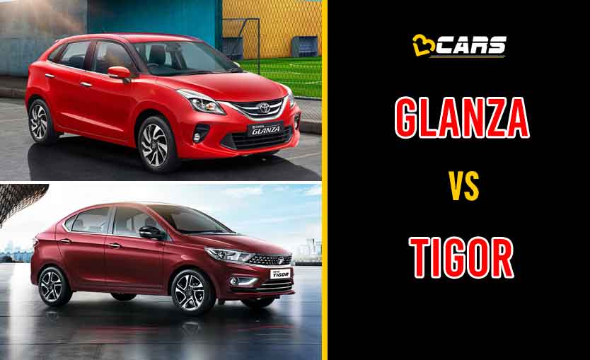 2020 Toyota Glanza vs Tata Tigor