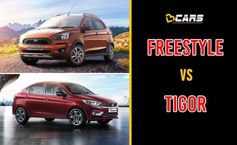 2020 Ford Freestyle vs Tata Tigor