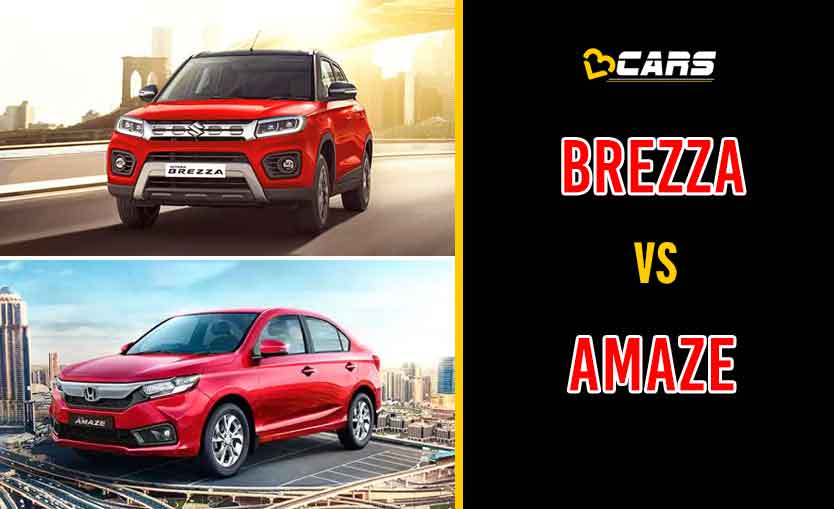 2020 Maruti Suzuki Brezza vs Honda Amaze