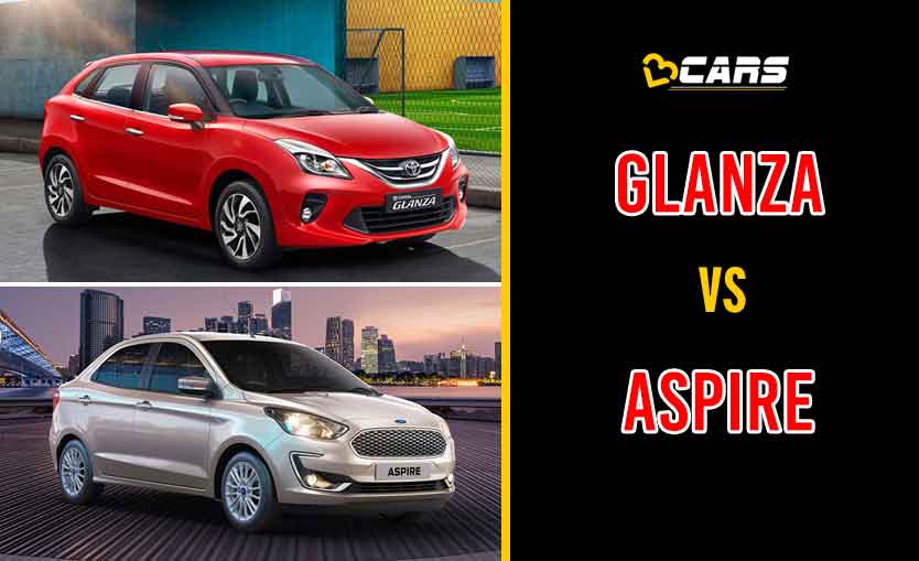 2020 Toyota Glanza vs Ford Aspire