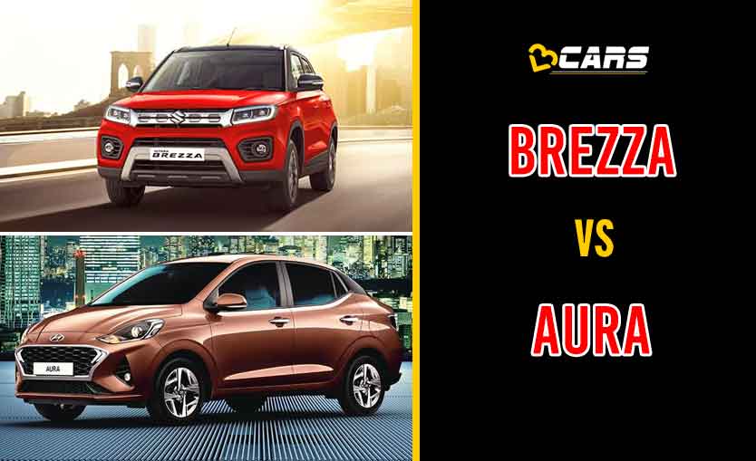 2020 Maruti Suzuki Brezza vs Hyundai Aura