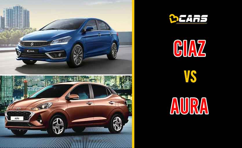 2020 Maruti Suzuki Ciaz vs Hyundai Aura