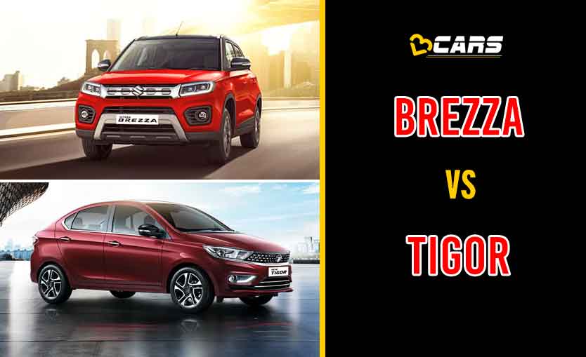 2020 Maruti Suzuki Brezza vs Tata Tigor