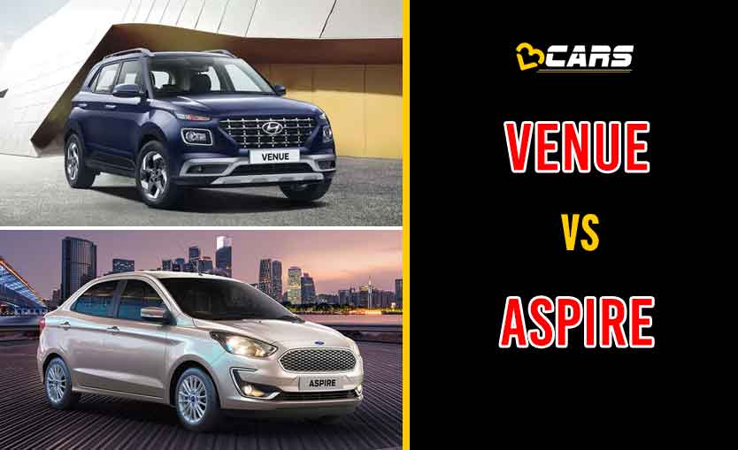2020 Hyundai Venue vs Ford Aspire