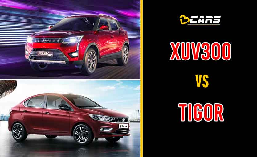 2020 Mahindra XUV300 vs Tata Tigor