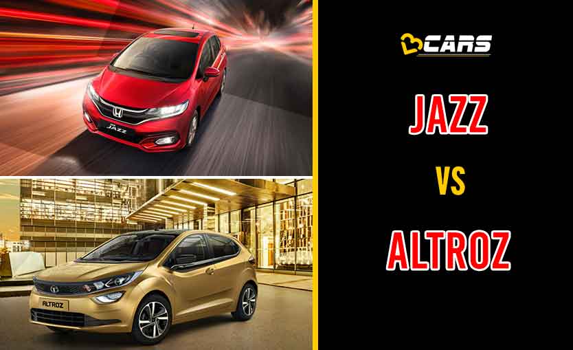 2020 Honda Jazz Facelift vs Tata Altroz