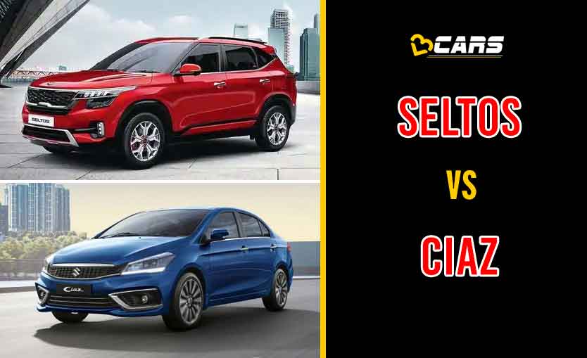 2020 Kia Seltos vs Maruti Suzuki Ciaz