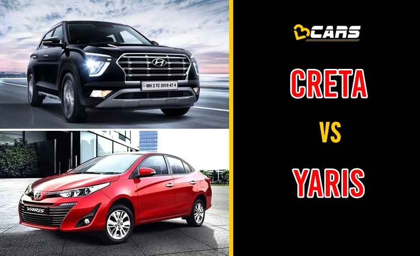 2020 Hyundai Creta vs Toyota Yaris