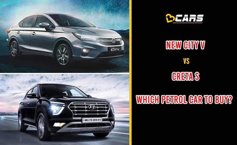 New Honda City V vs Hyundai Creta S