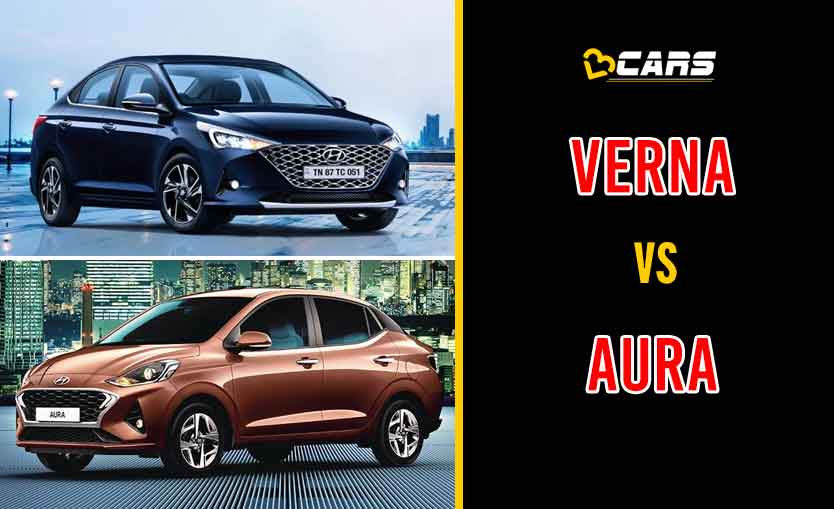 2020 Hyundai Verna vs Hyundai Aura