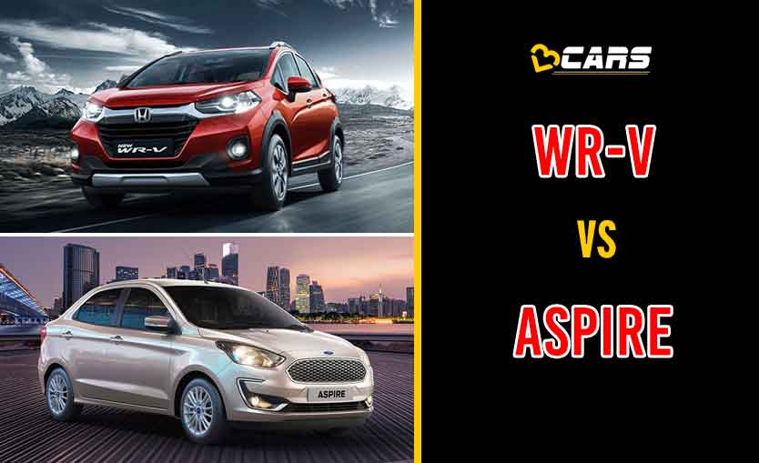 2020 Honda WR-V vs Ford Aspire