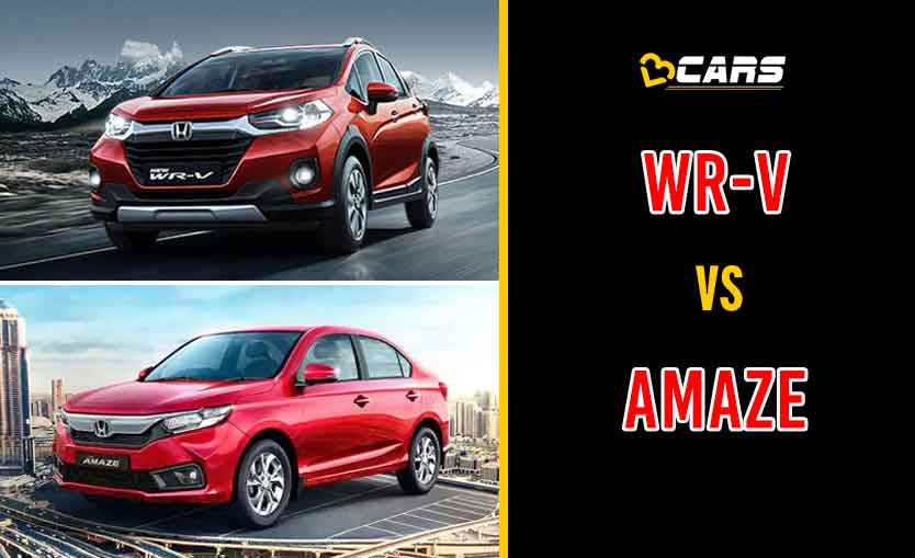 2020 Honda WR-V vs Honda Amaze