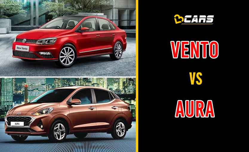 2020 Volkswagen Vento vs Hyundai Aura