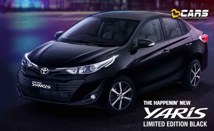 Toyota Yaris Limited Edition Black