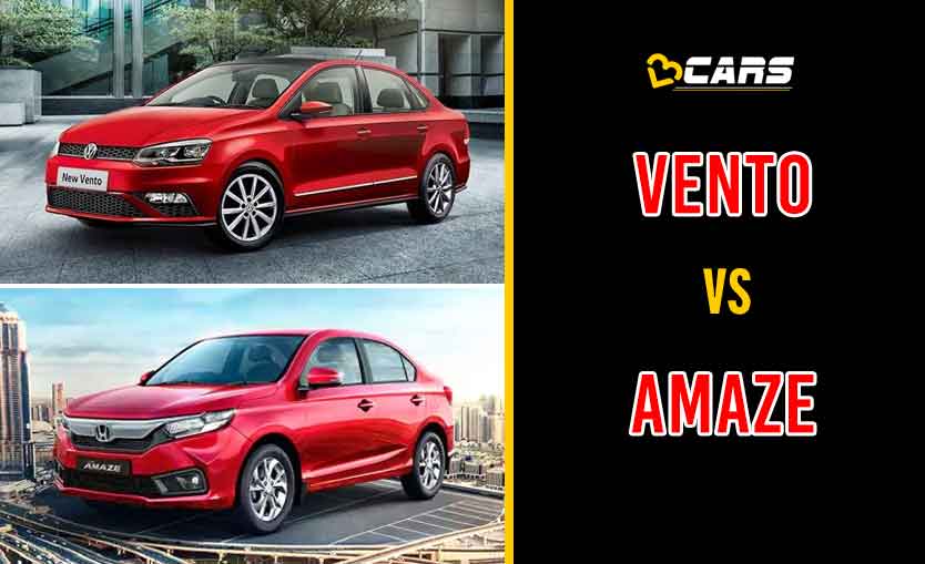 2020 Volkswagen Vento vs Honda Amaze