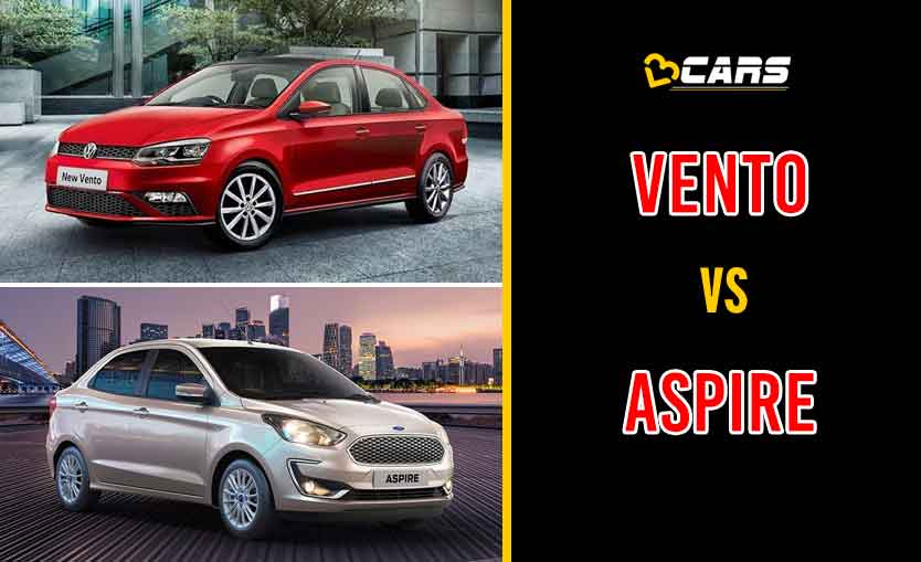 2020 Volkswagen Vento vs Ford Aspire