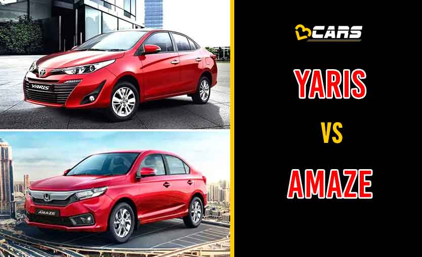 2020 Toyota Yaris vs Honda Amaze