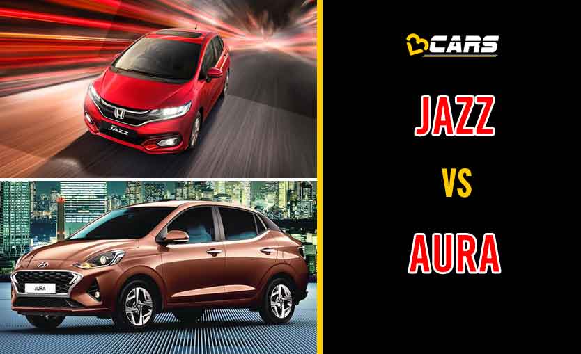 2020 Honda Jazz vs Hyundai Aura