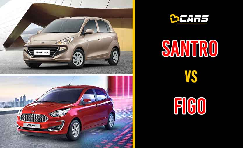 2020 Hyundai Santro vs Ford Figo