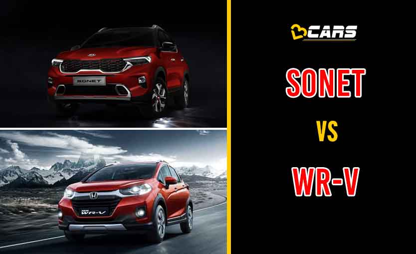 Kia Sonet Vs Honda Wr V Price Specs Features Mileage Comparison