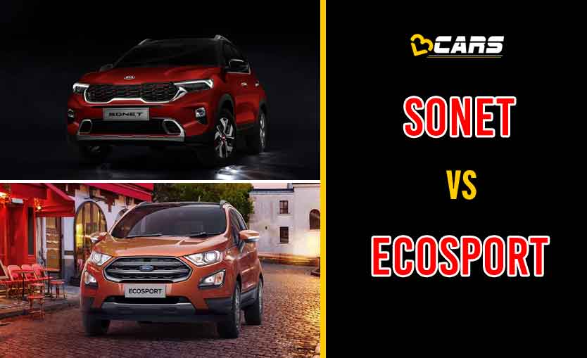 2020 Kia Sonet vs Ford EcoSport