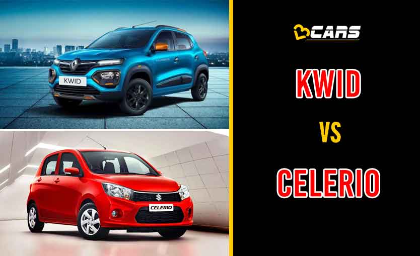2020 Renault Kwid vs Maruti Suzuki Celerio