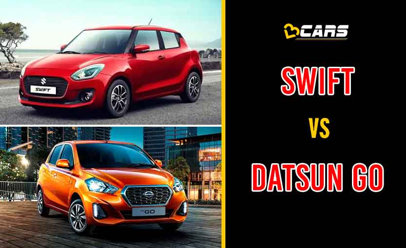 2020 Maruti Suzuki Swift vs Datsun GO
