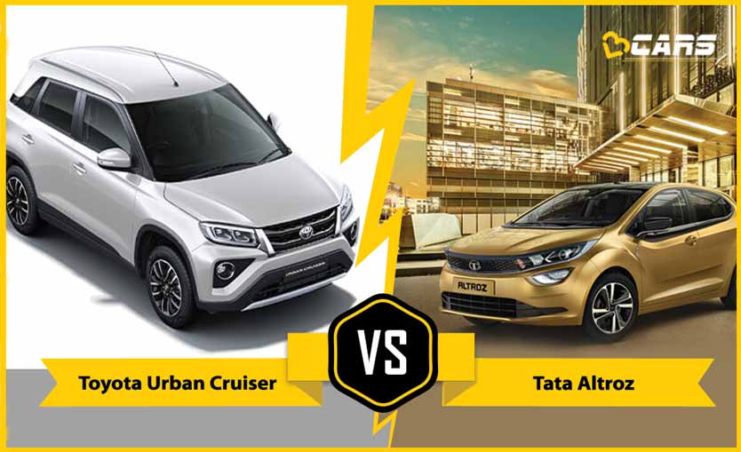 Toyota Urban Cruiser vs Tata Altroz