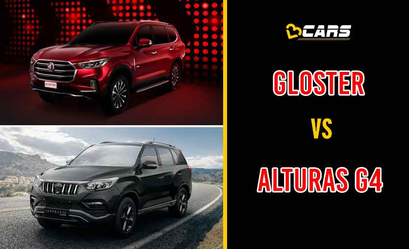 2020 MG Gloster vs Mahindra Alturas G4
