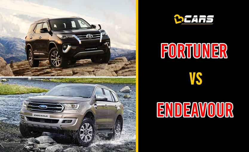 2020 Toyota Fortuner vs Ford Endeavour