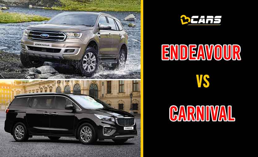 2020 Ford Endeavour vs Kia Carnival