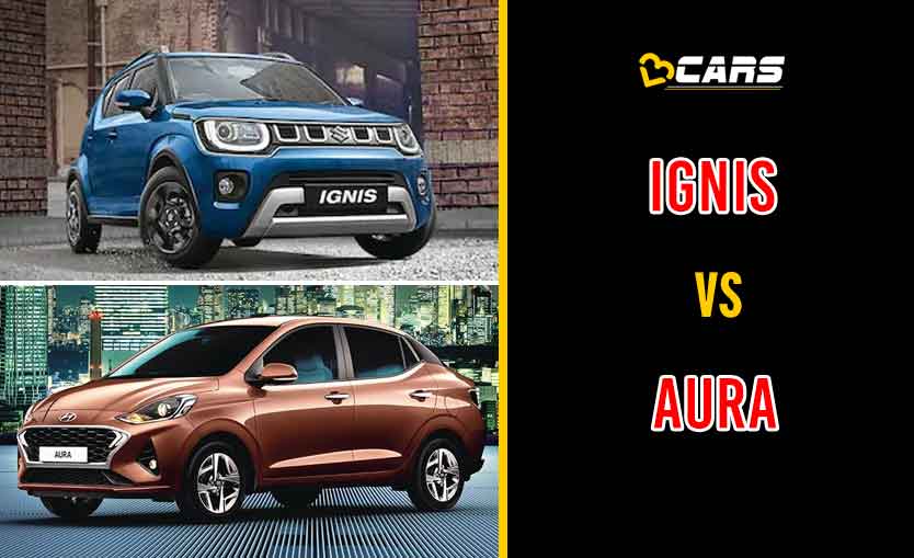 2020 Maruti Suzuki Ignis vs Hyundai Aura