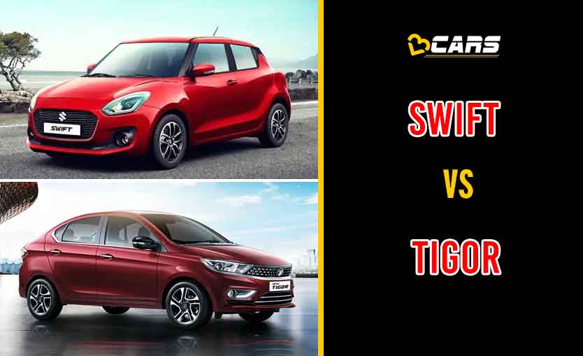 2020 Maruti Suzuki Swift vs Tata Tigor