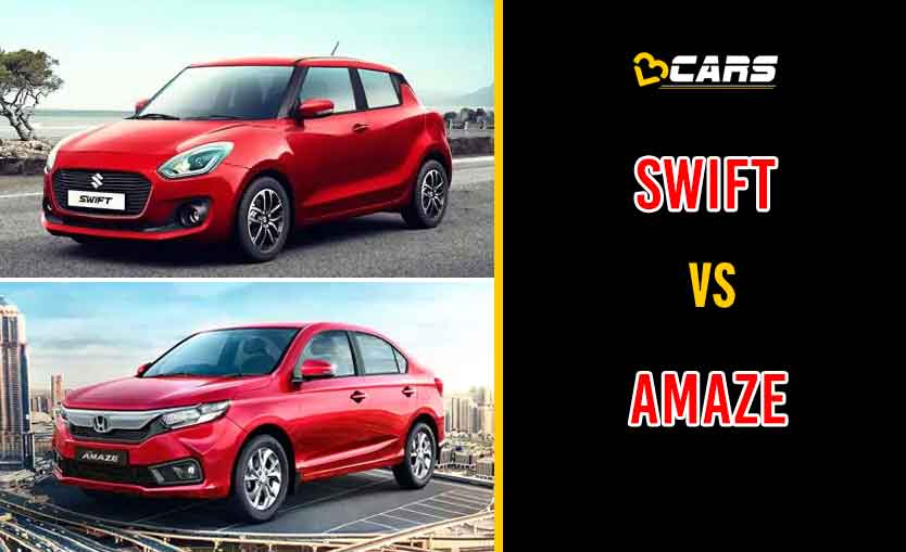 2020 Maruti Suzuki Swift vs Honda Amaze