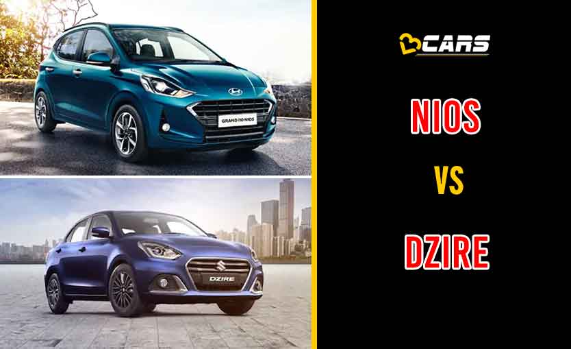 2020 Hyundai Grand i10 Nios vs Maruti Suzuki Dzire