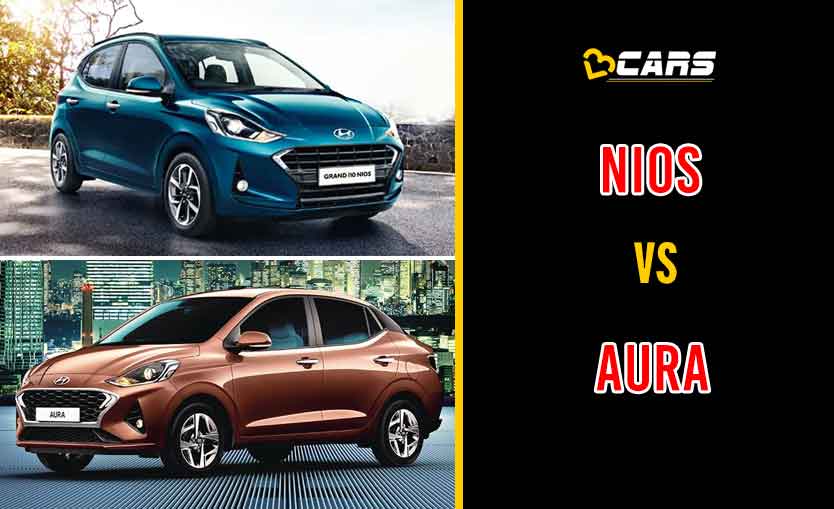 2020 Hyundai Grand i10 Nios vs Aura