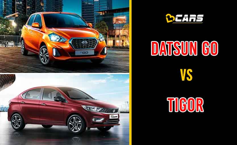 2020 Datsun GO vs Tata Tigor