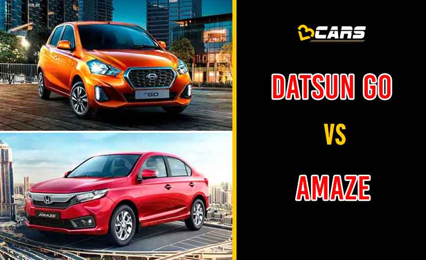2020 Datsun GO vs Honda Amaze