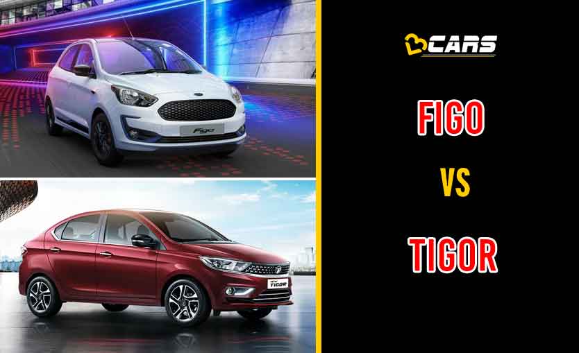 2020 Ford Figo vs Tata Tigor