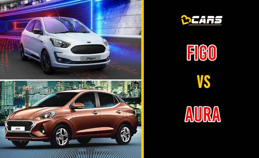 2020 Ford Figo vs Hyundai Aura